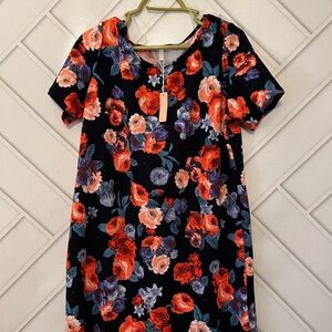 Maternity: Pinkblush Navy Floral Mini Dress
